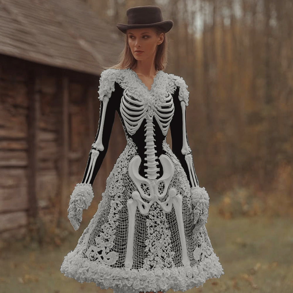Elegant designer dress, view 2 - Elena Harper