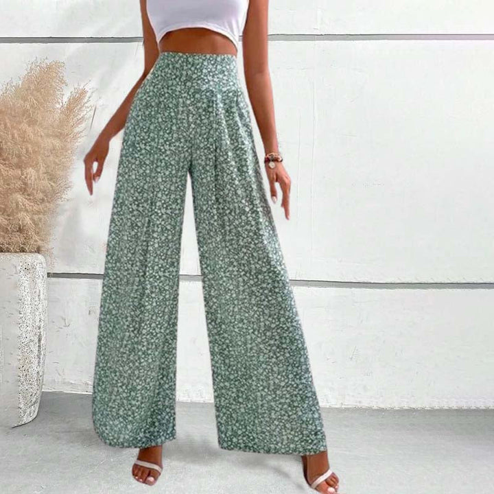 Casual Floral Pants