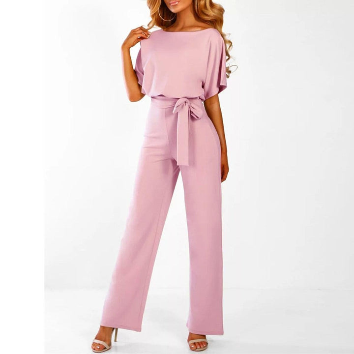 Victoria | Casual and Modern Women's Jumpsuit with Tie Belt