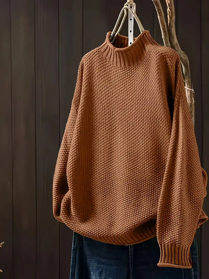 Suvey Comfortable Knit Sweater, view 5 - Elena Harper