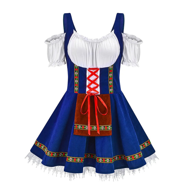 Valeria Elegant and Classic Oktoberfest Dress, view 4 - Elena Harper