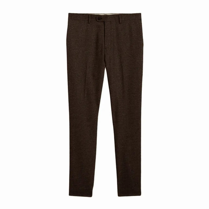 Harrington Oxford | Men Wedding Three‑Piece Suit Tweed