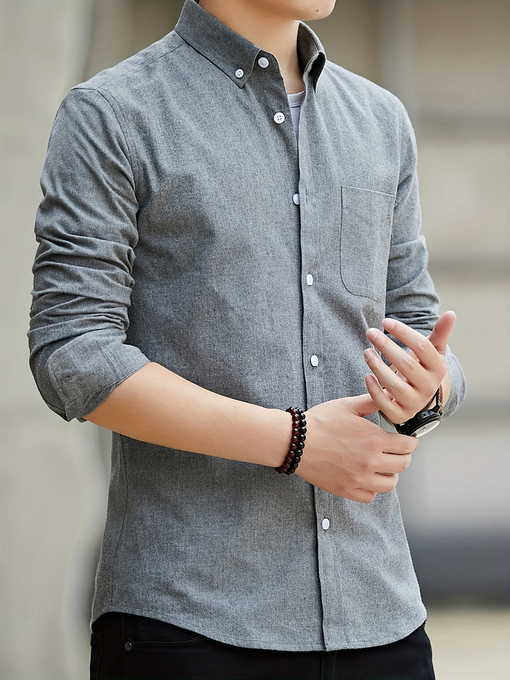 ELENA HARPER™  |  LONG SLEEVE SHIRT FOR MEN
