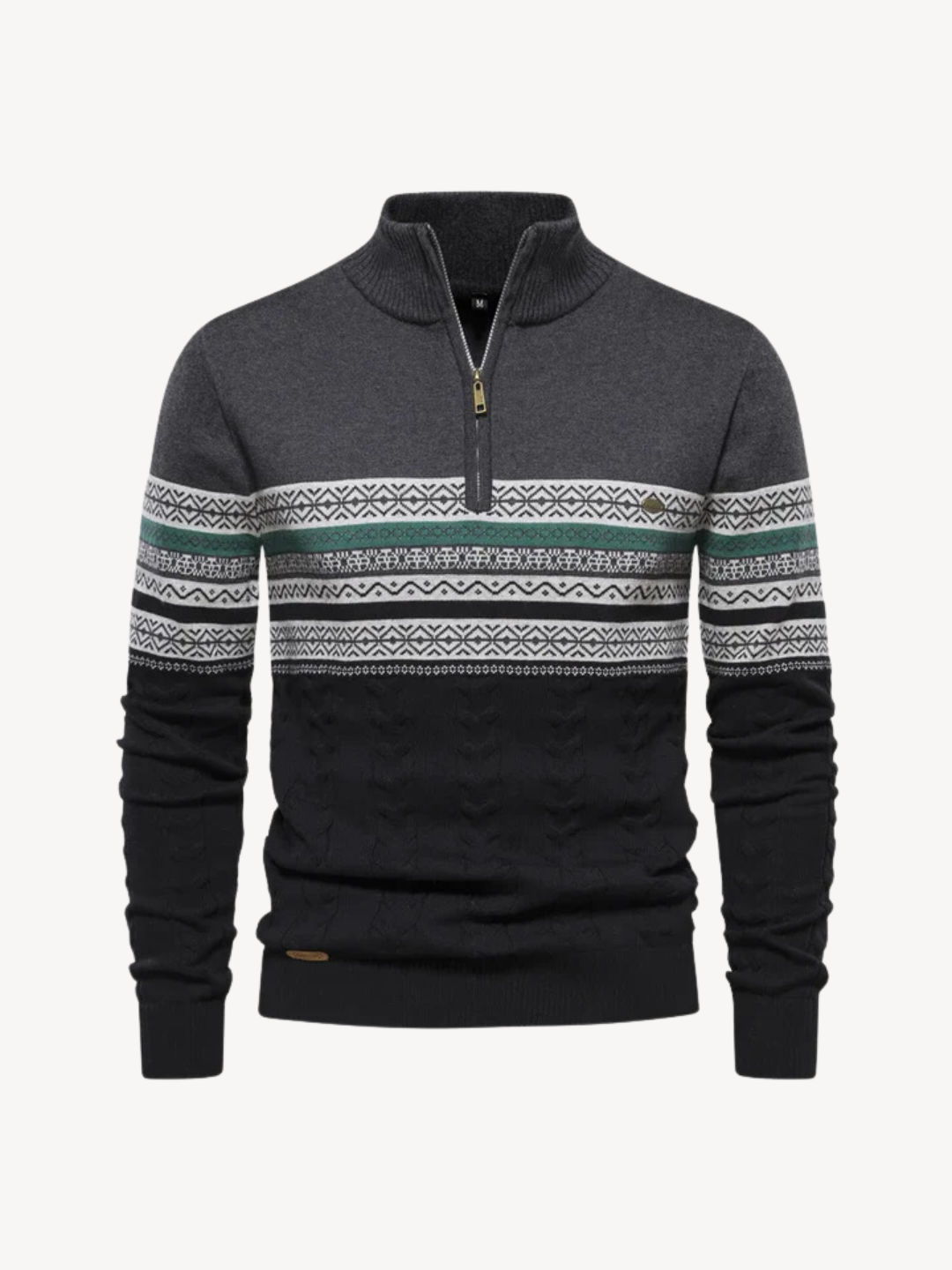 Clark Quarter Zip Jumper - Elena Harper