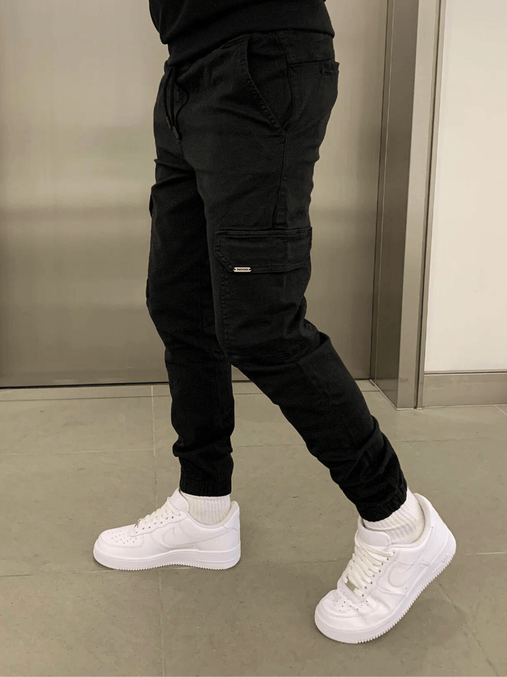 Men's Casual Fit Cargo Joggers – Comfortable and Modern Pants with Practical Pockets