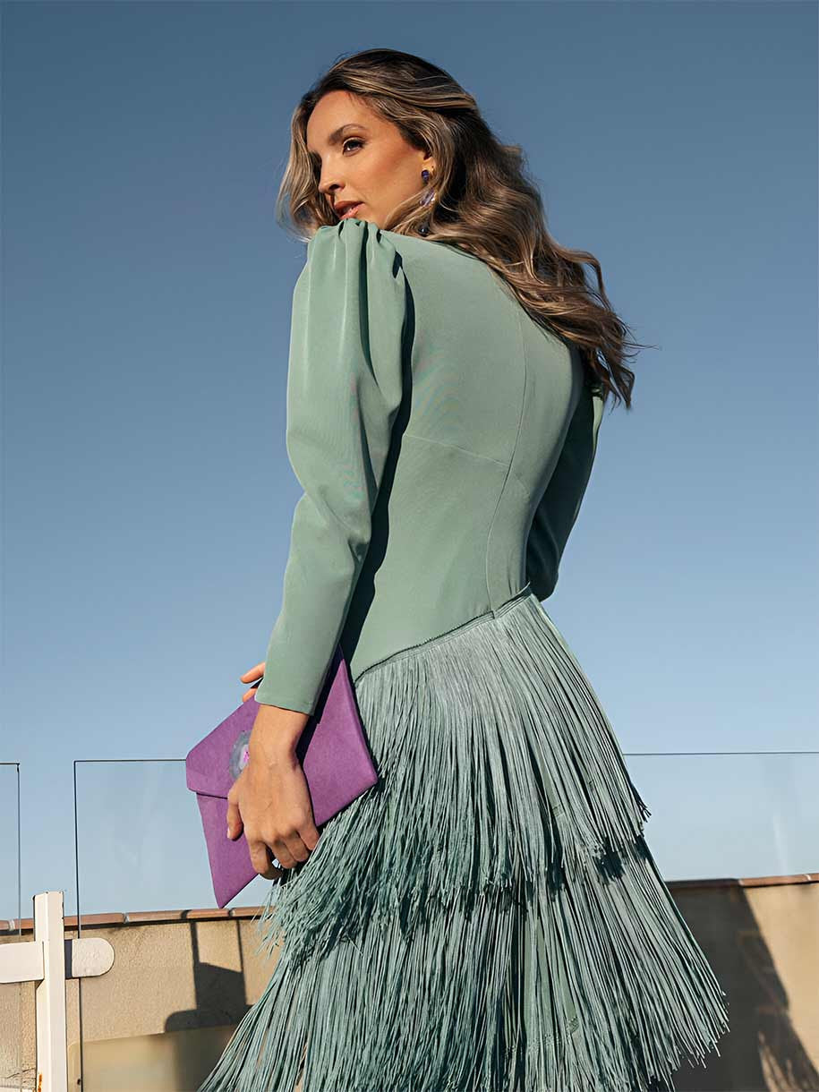 Fringe Round Dress - Elena Harper