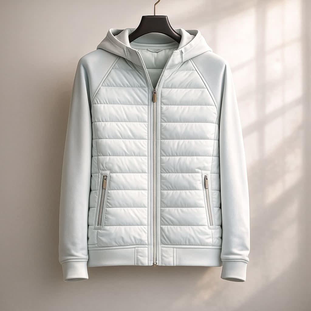 Robert | Modern and Warm Men's Puffer Jacket with Hood
