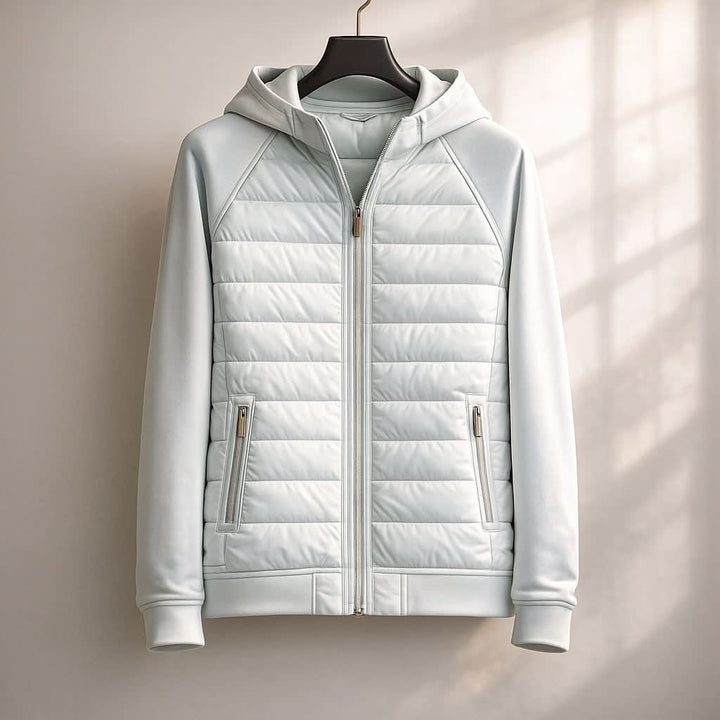 Robert | Modern and Warm Men's Puffer Jacket with Hood