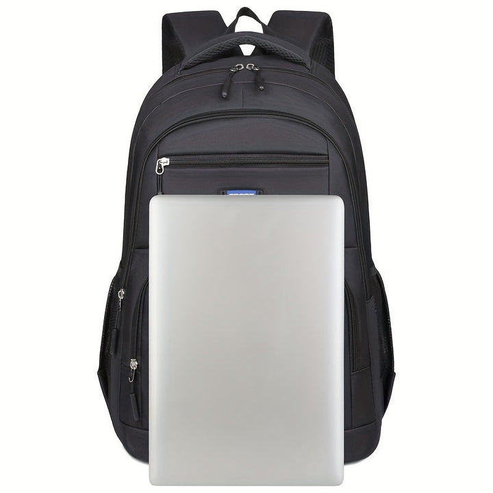 Men's Durable Leather Backpack - Timeless Utility for Daily Carry