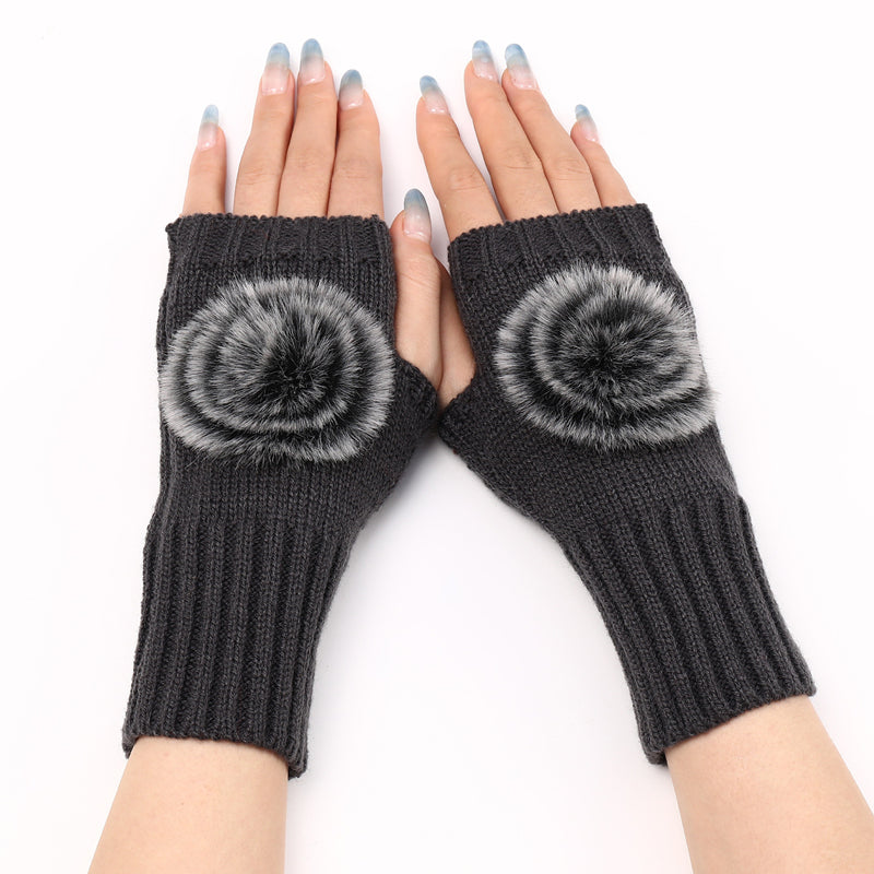 Warm Solid Color Gloves