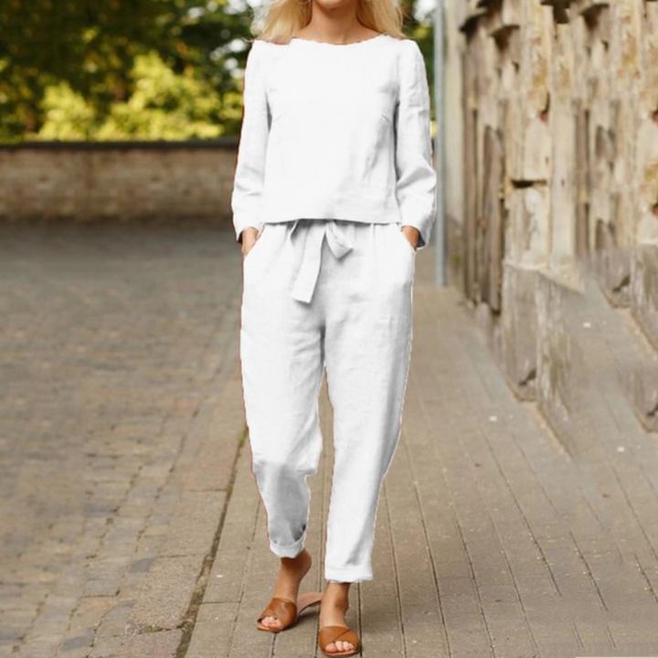 Sarah | Elegant and Lightweight Women's Summer Two-Piece Set