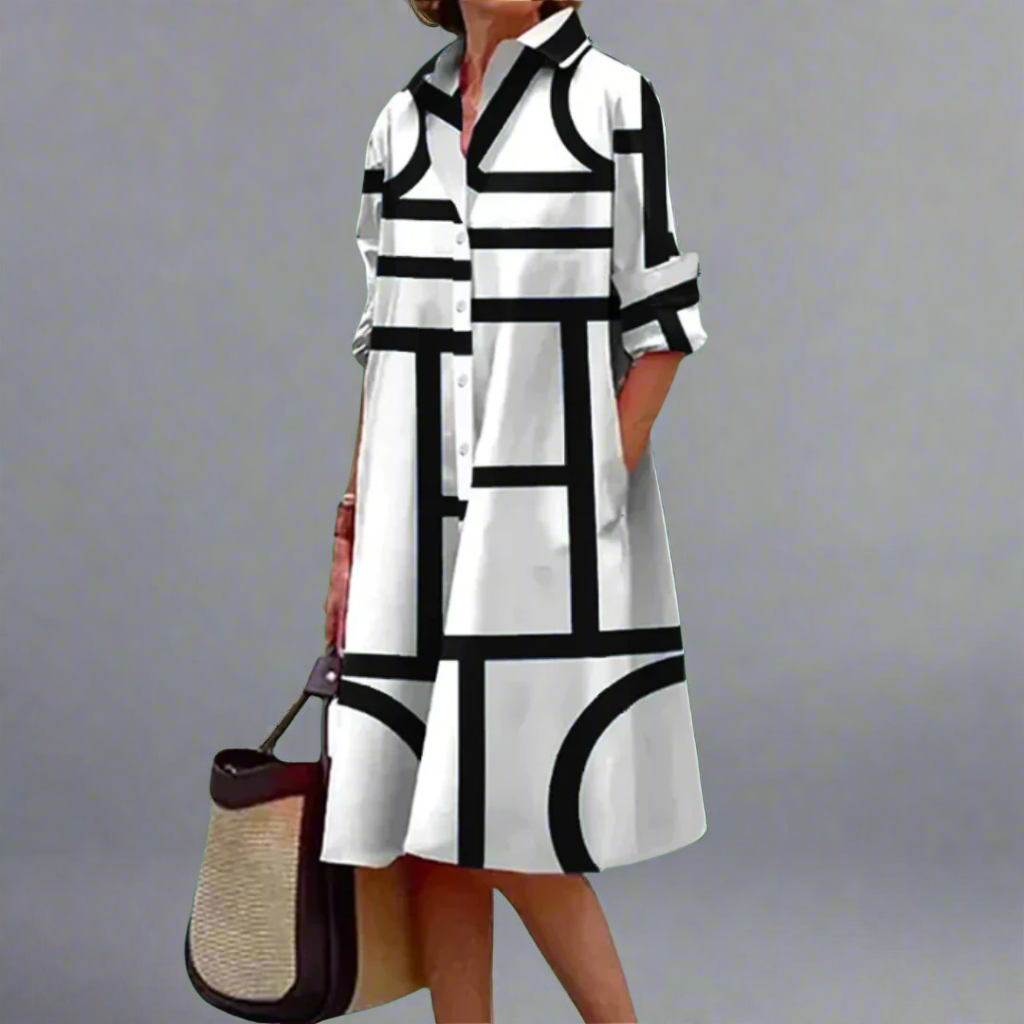 Brigitte Luxe Midi Dress for Effortless Elegance - Elena Harper