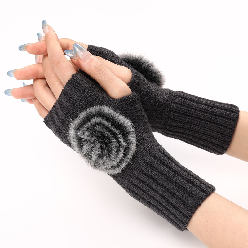 Warm Solid Color Gloves