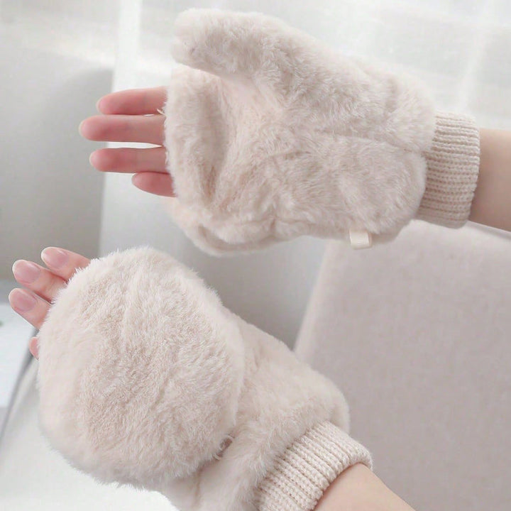 Warm Solid Color Gloves
