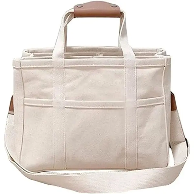 Canvas Bag with Multiple Compartments Avelisse - Elena Harper
