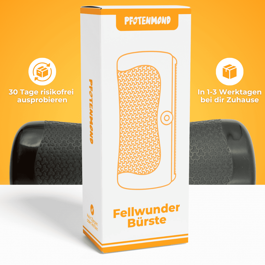 The Fur Wonder Brush effortlessly and reliably removes loose fur.