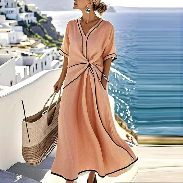 Ananya Elegant Flattering Dress - Elena Harper