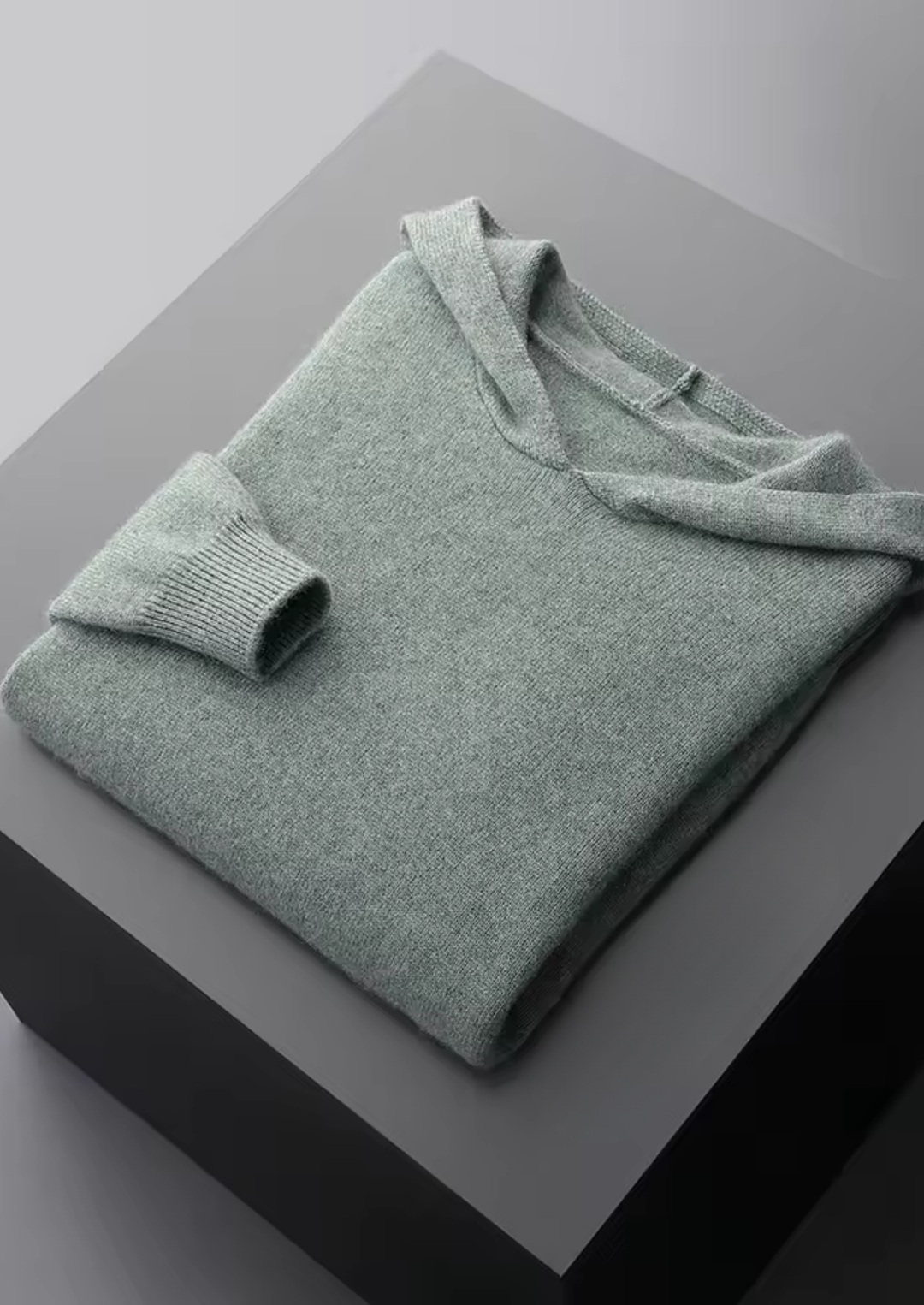 100% CASHMERE ESSENTIAL HOODIE
