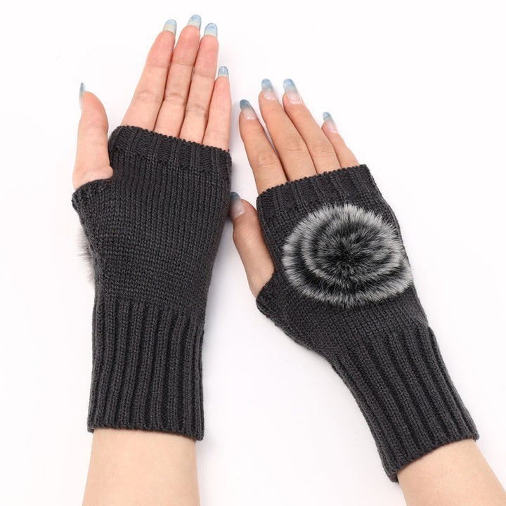 Warm Solid Color Gloves
