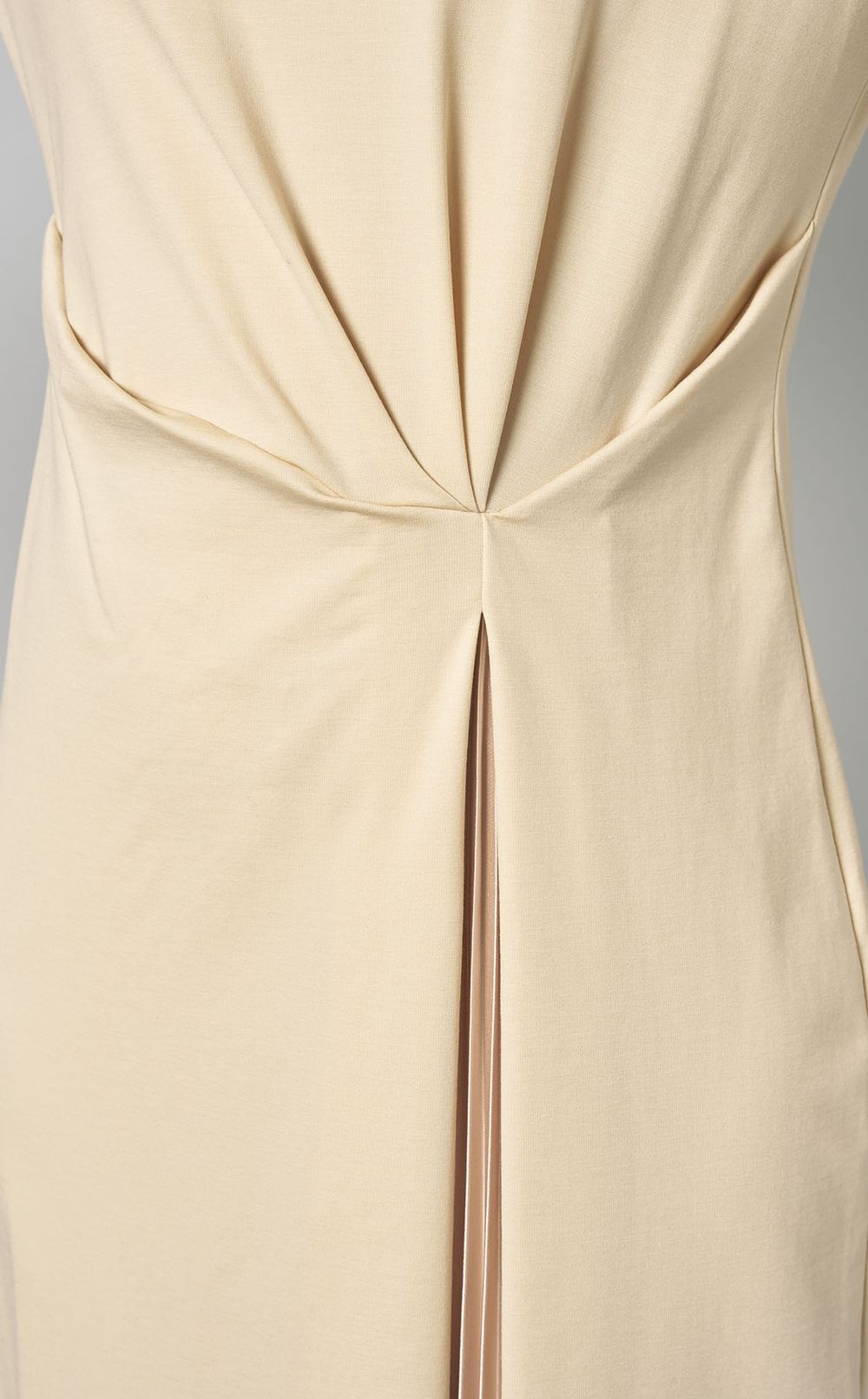Dress with Side Pleats - Elena Harper