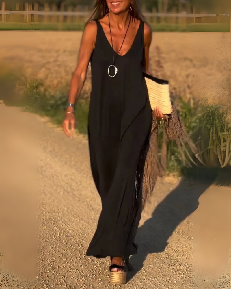 Ceriela Casual Boho Dress - Elena Harper
