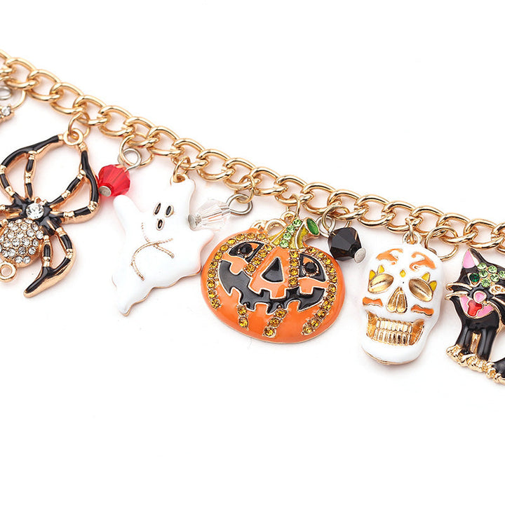 Halloween Pendant Bracelet, view 7 - Elena Harper