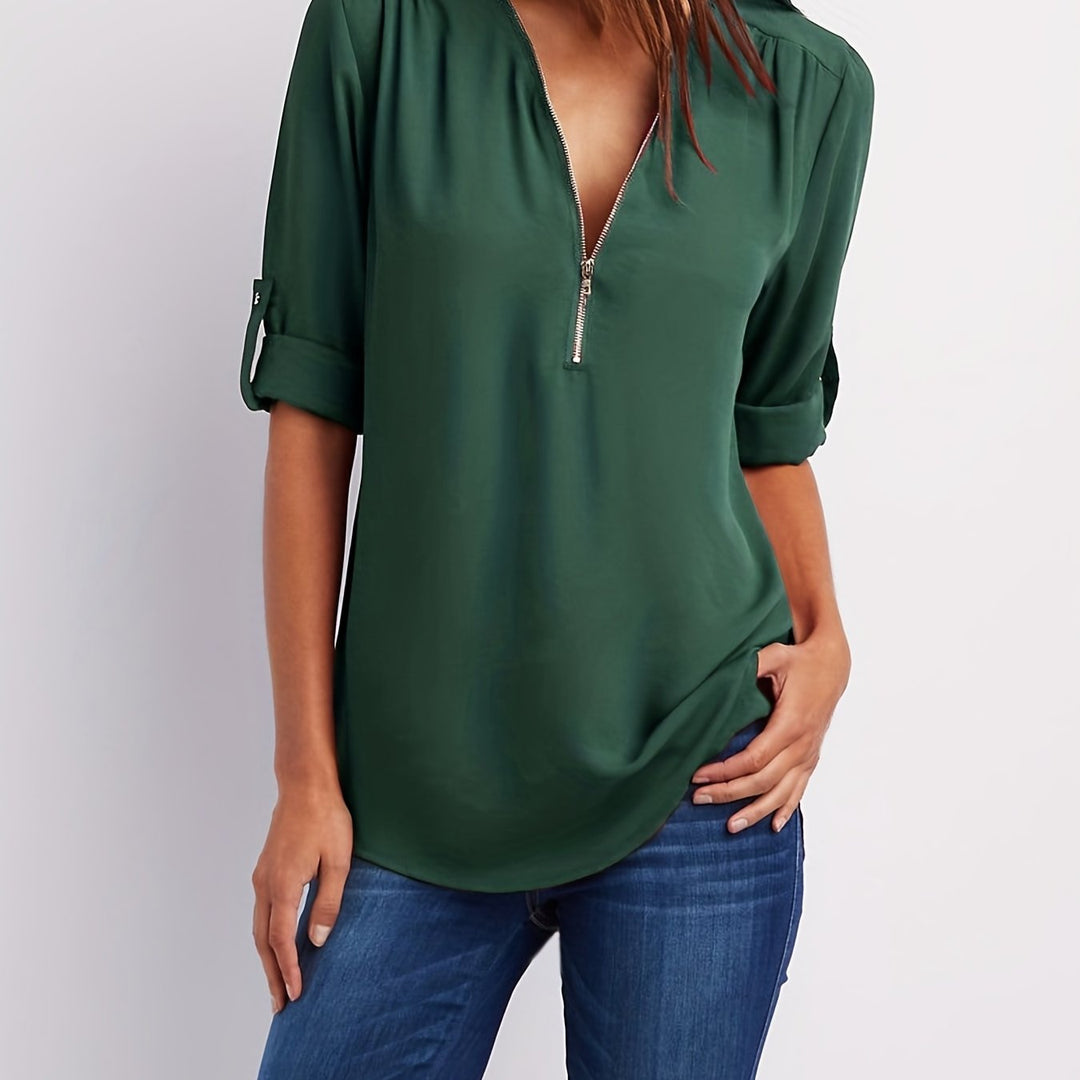 BLouse with Zipper for Women