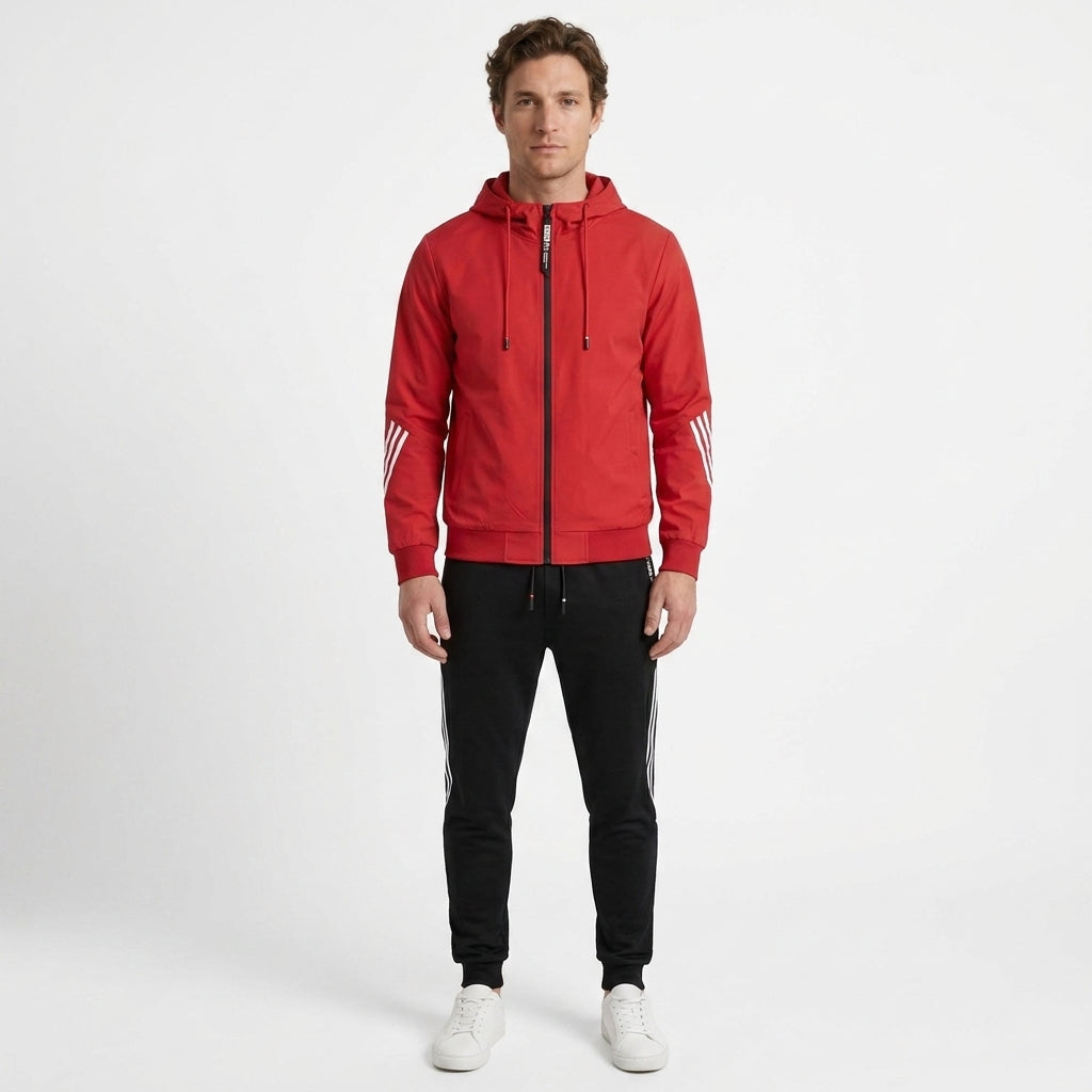 Two-Piece Hooded Tracksuit