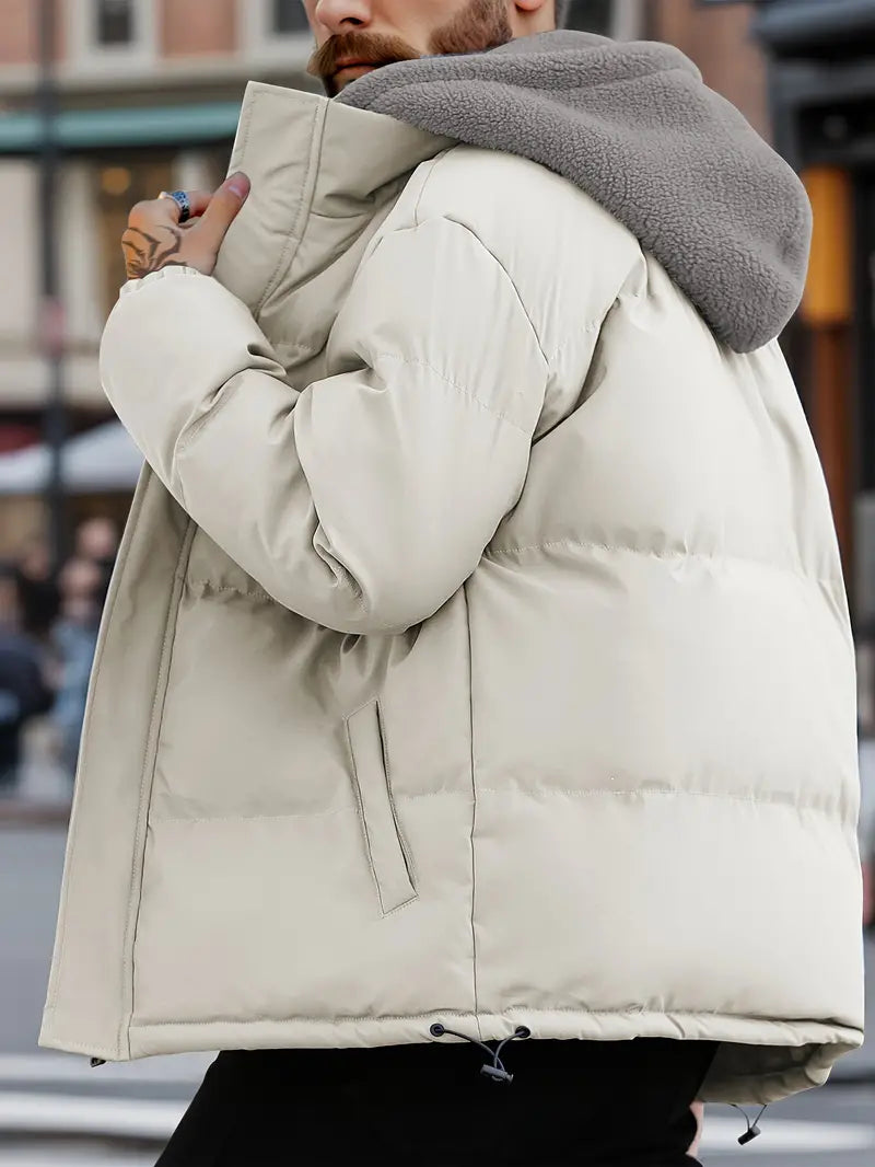 Vidal Casual Quilted Jacket for Men, view 9 - Elena Harper
