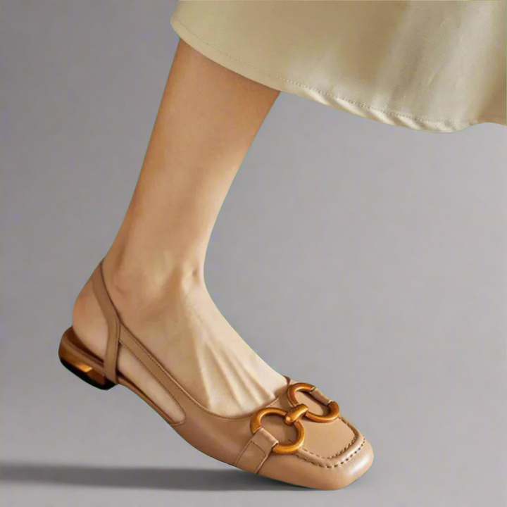 Adelrun | Elegant Orthopedic Sandals with Block Heel