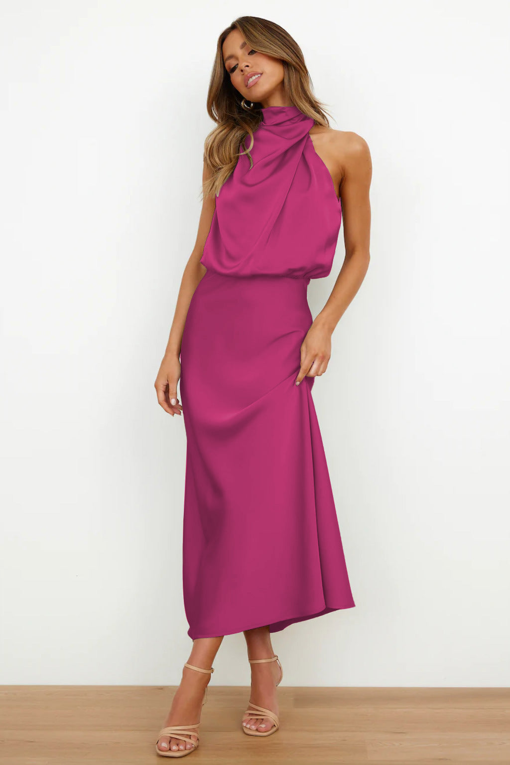 Violet | Draped Dress Sahara
