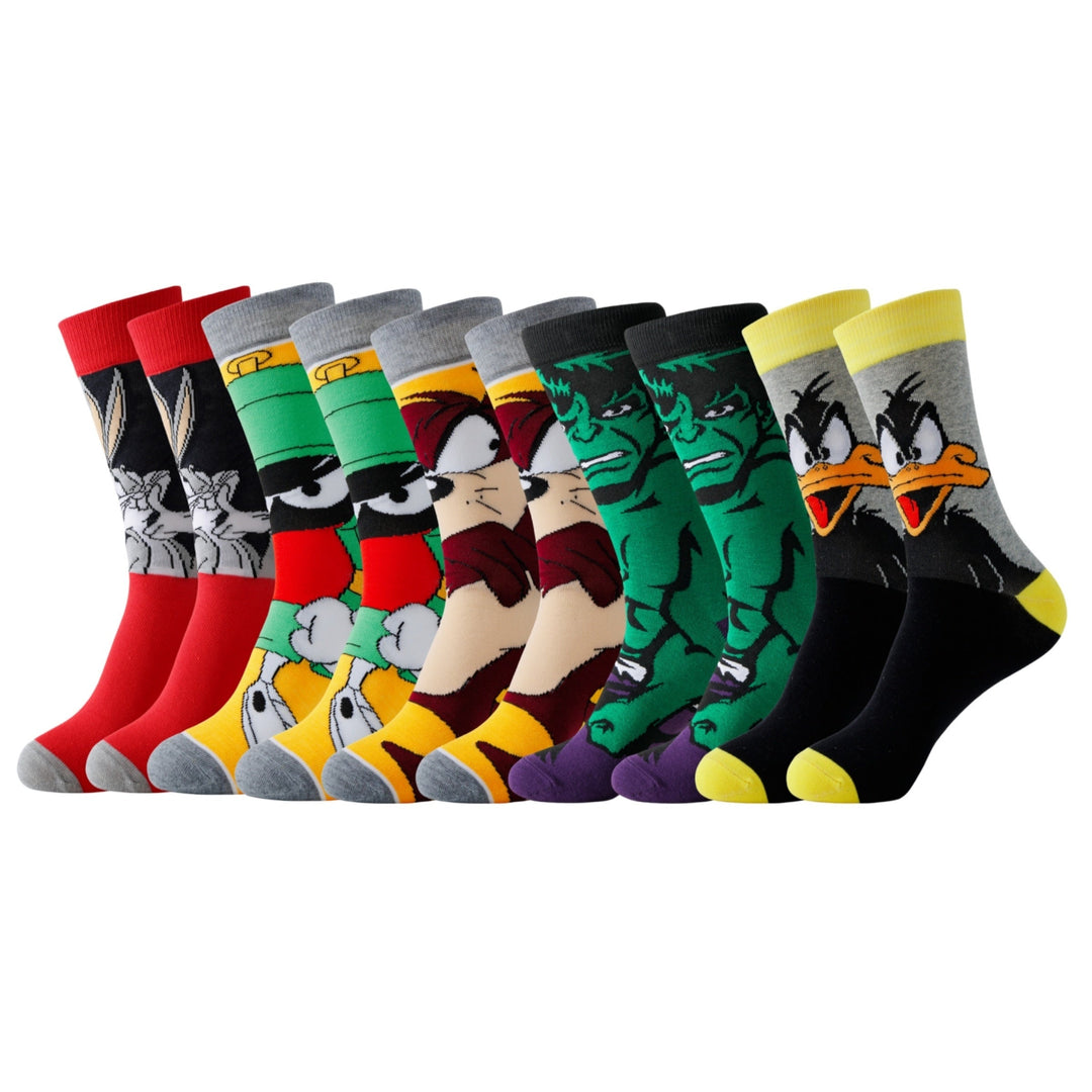 Unisex Fun Cartoon Socks – Colorful Comfort & Playful Style