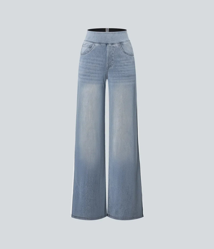 Annlyn Comfortable Pants with Pockets, view 7 - Elena Harper