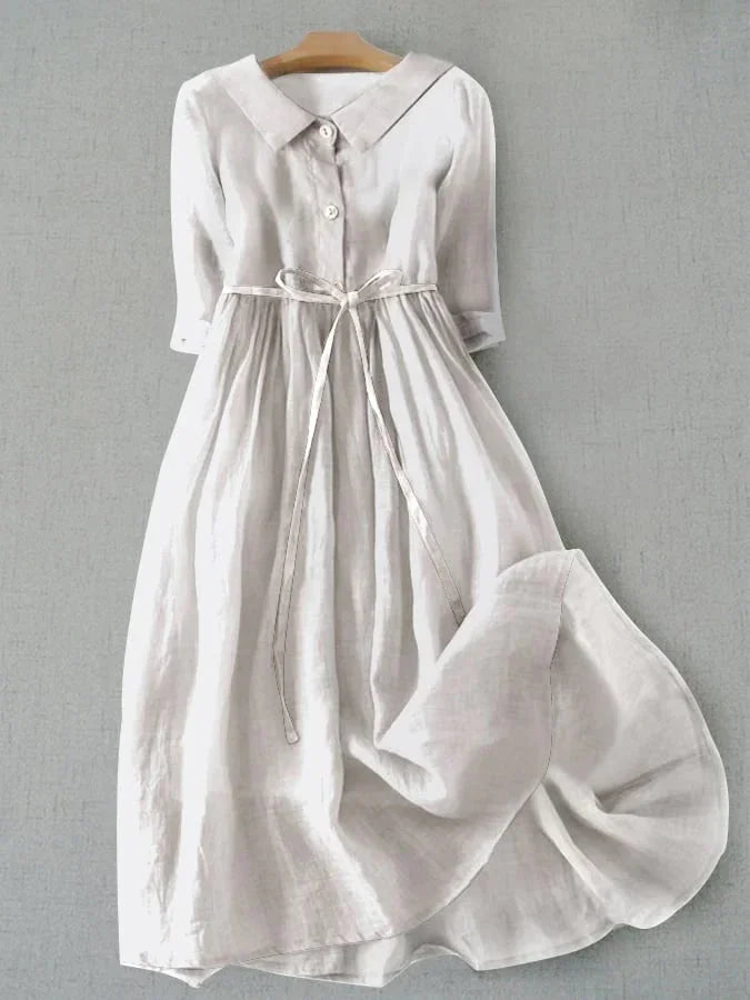 Evana Simple Artistic Dress - Elena Harper