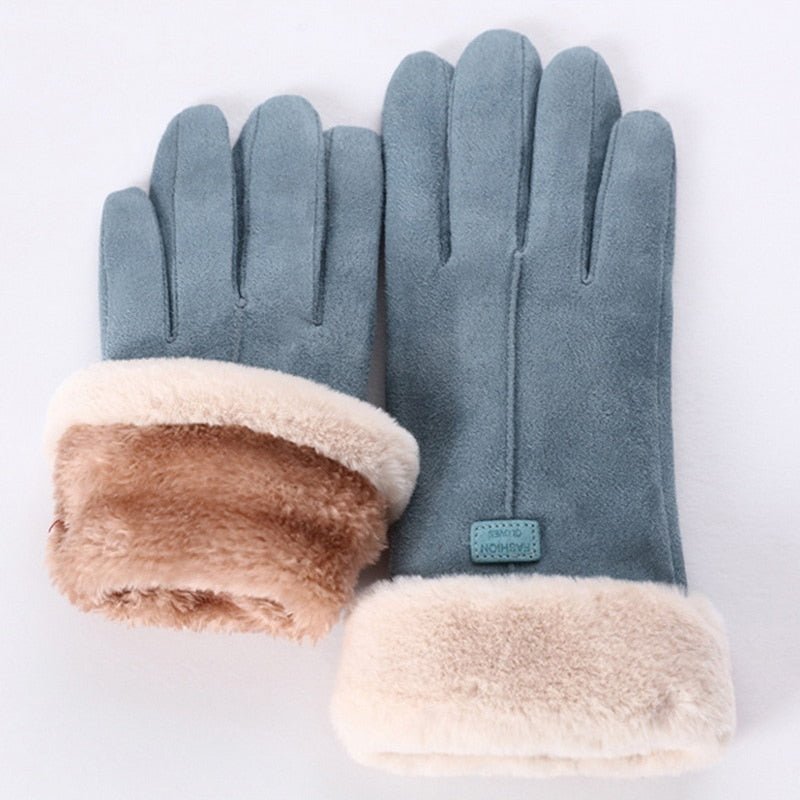 Eleonora | Luxurious and Warm Suede Gloves