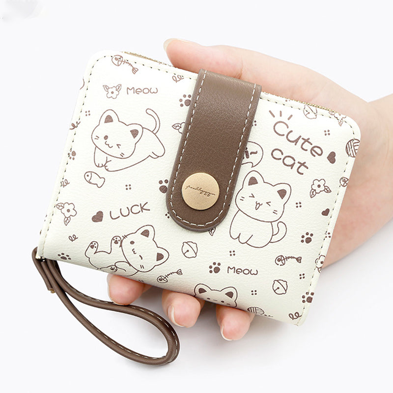 Cat Print Wallet