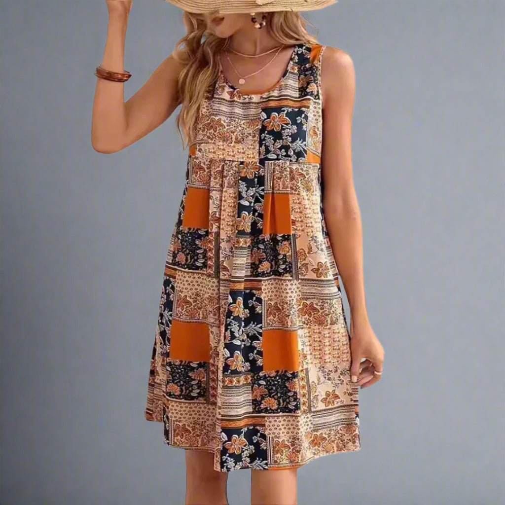Adelise Elegant Boho Dress - Elena Harper
