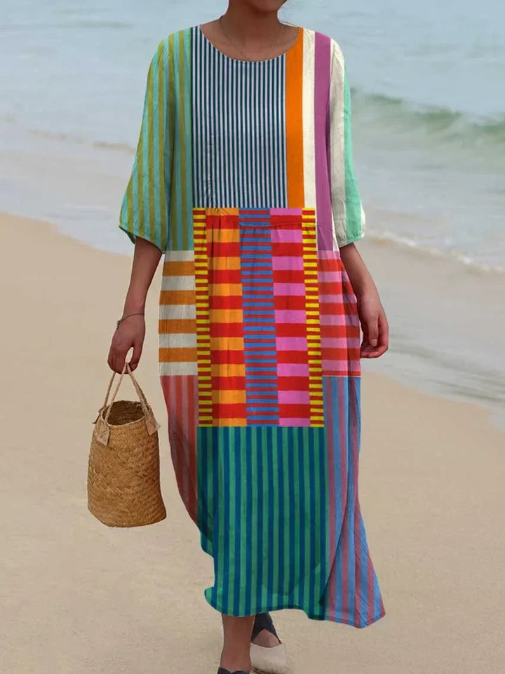 Mireya Unique Summer Dress - Elena Harper