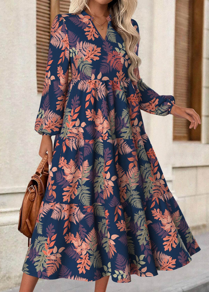 Rina Soft Blossom Dress - Elena Harper