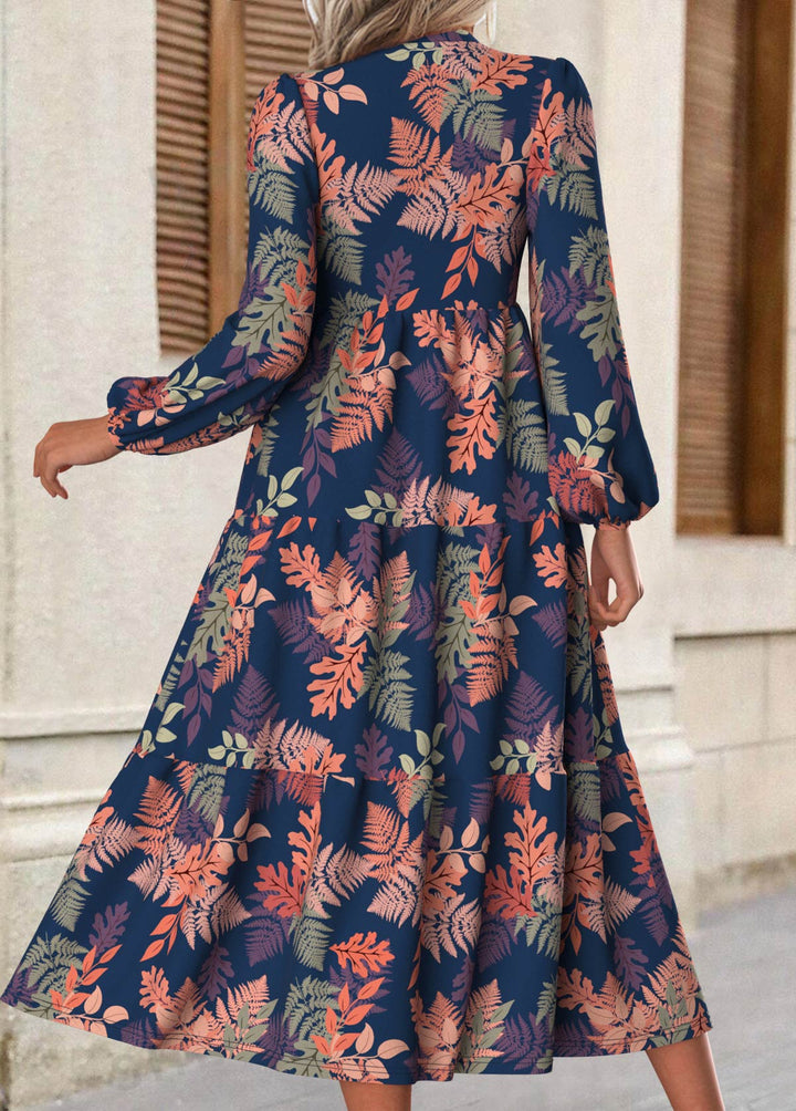 Rina Soft Blossom Dress - Elena Harper