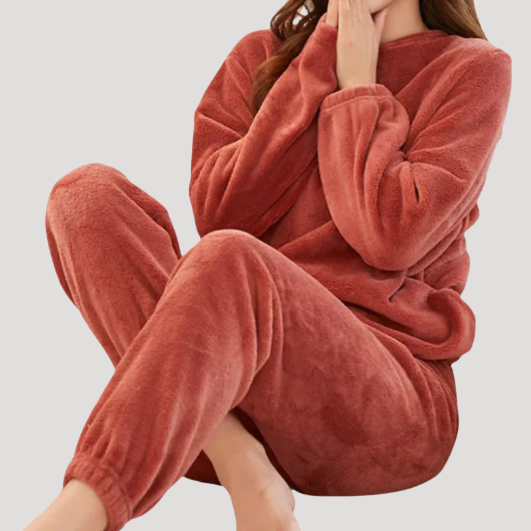 Casual Women's Set Long Sleeve Top and Joggers