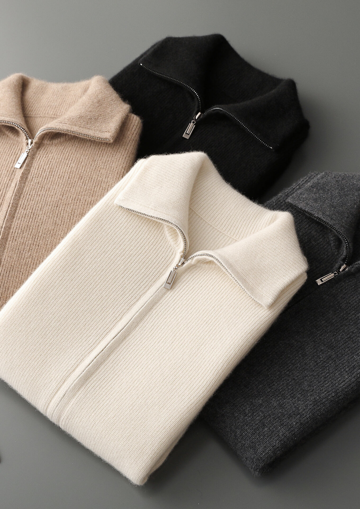 100% Cashmere Body Warmer Vest, view 9 - Elena Harper