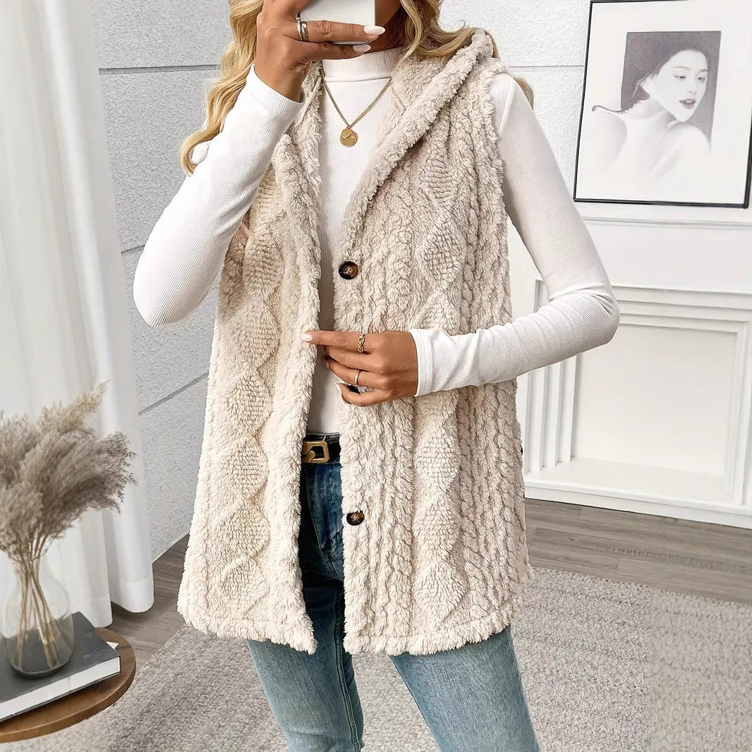 Women's Hooded Vest - Aria