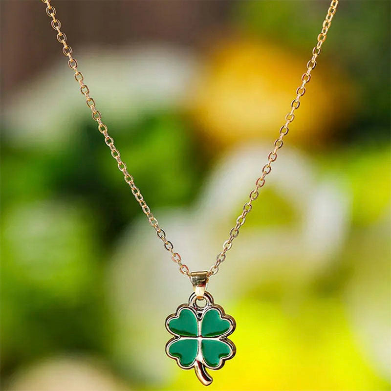 Four-Leaf Clover Pendant Necklace