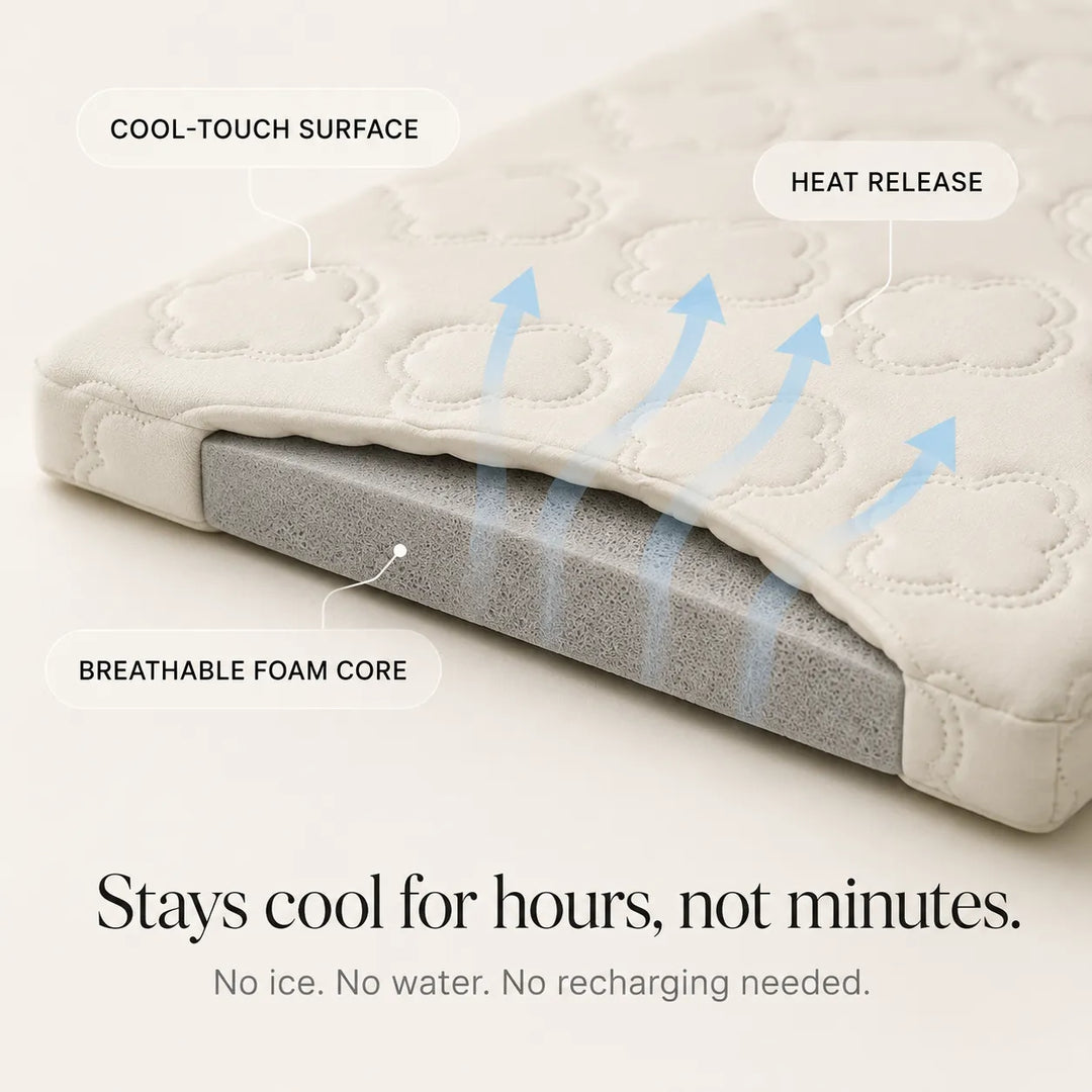 Coolava Instant Cooling Pet Mat for Dogs and Cats, Scratch-Resistant - Elena Harper