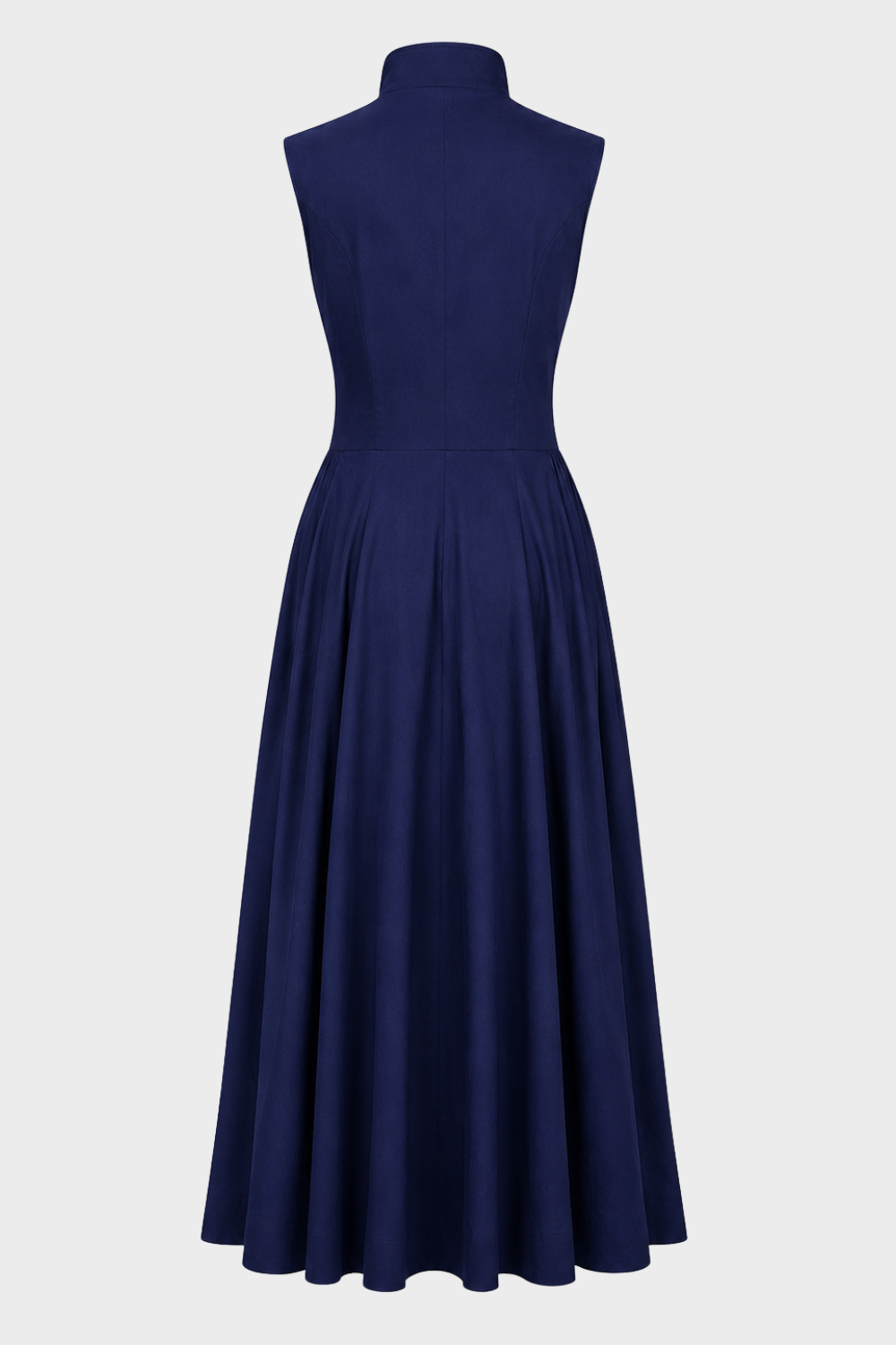 Women's Collar Summer Dress | Sleeveless