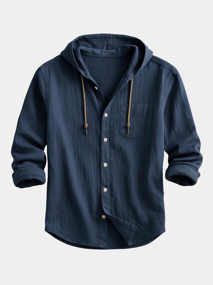 Luxury Shirt with Hood - Elena Harper