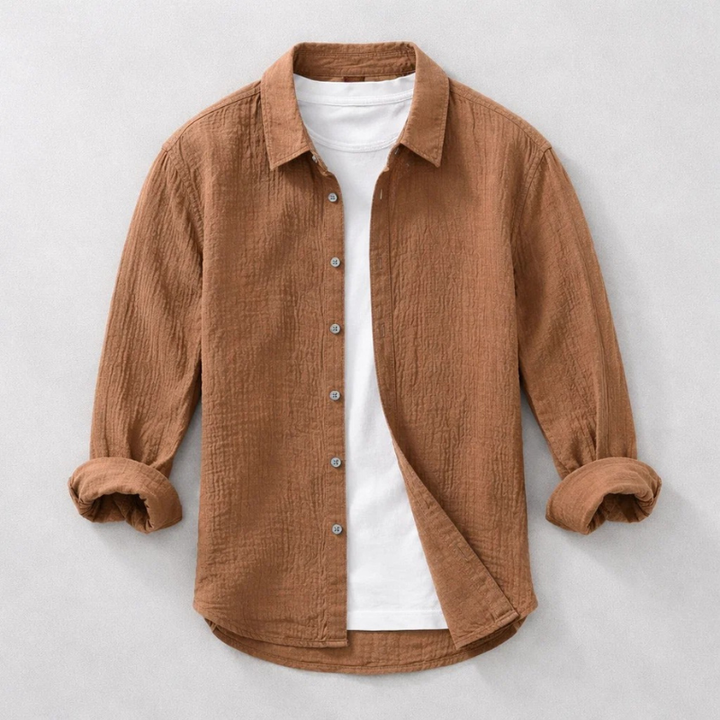 ELENA HARPER™  |  DOUBLE GAUZE SHIRT FOR MEN