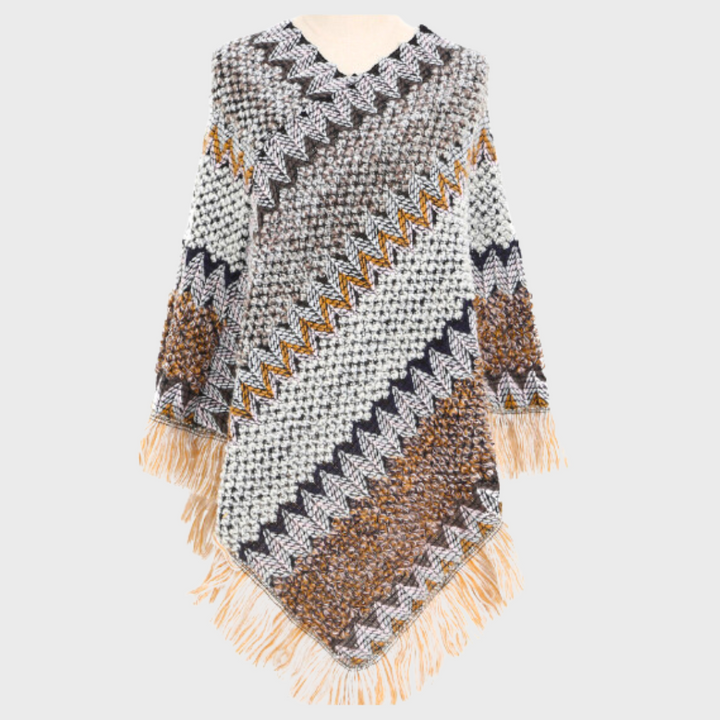Louisa - Women's Boho-Inspired Poncho