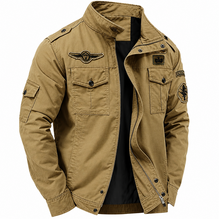 ELENA HARPER™  |  STRUCTURED MILITARY COAT FOR MEN